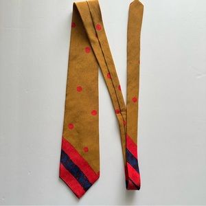 Vintage Art Deco SILK Italian Nino Cerruti tie